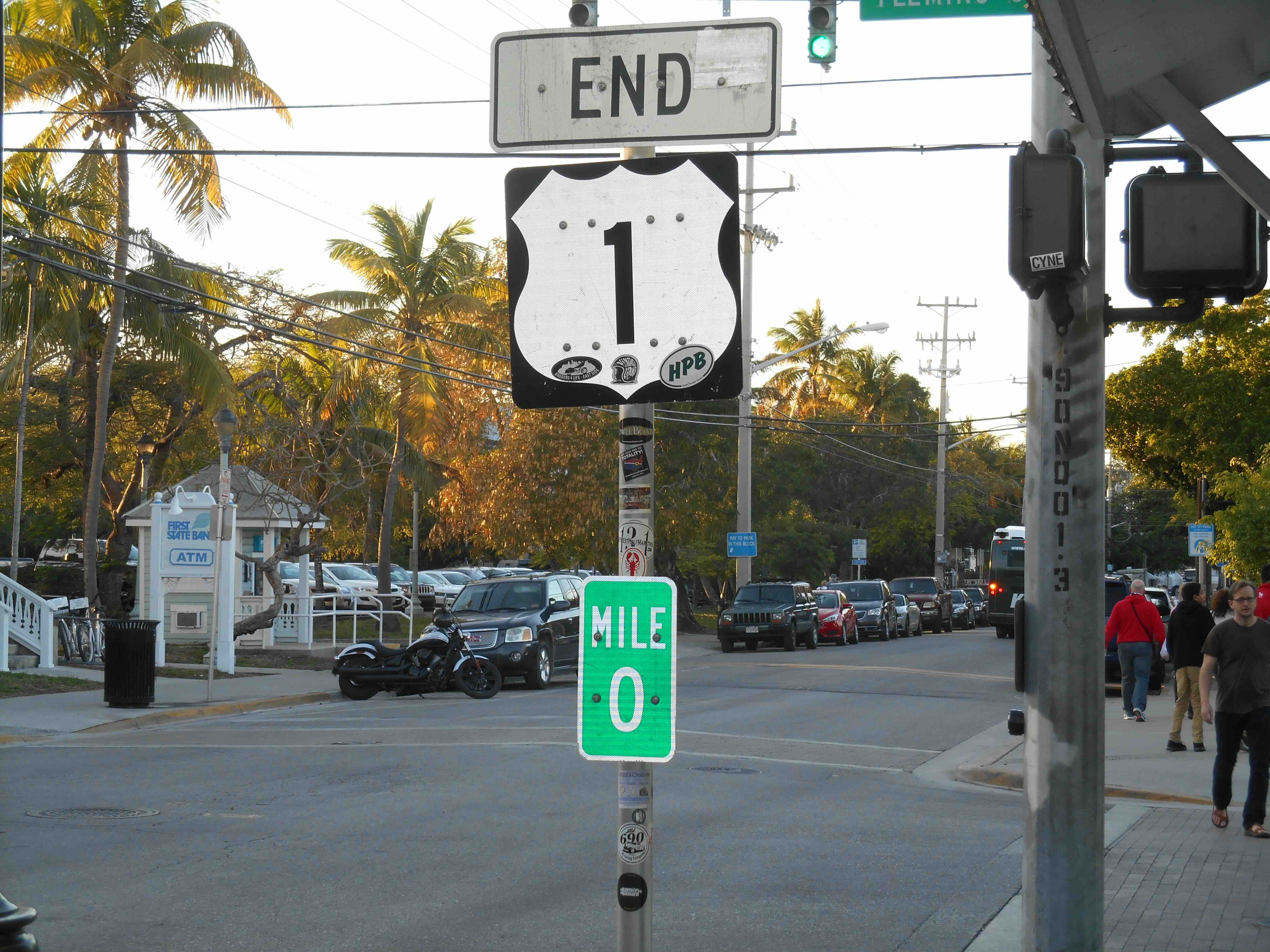 US 1 Mile Marker Zero
