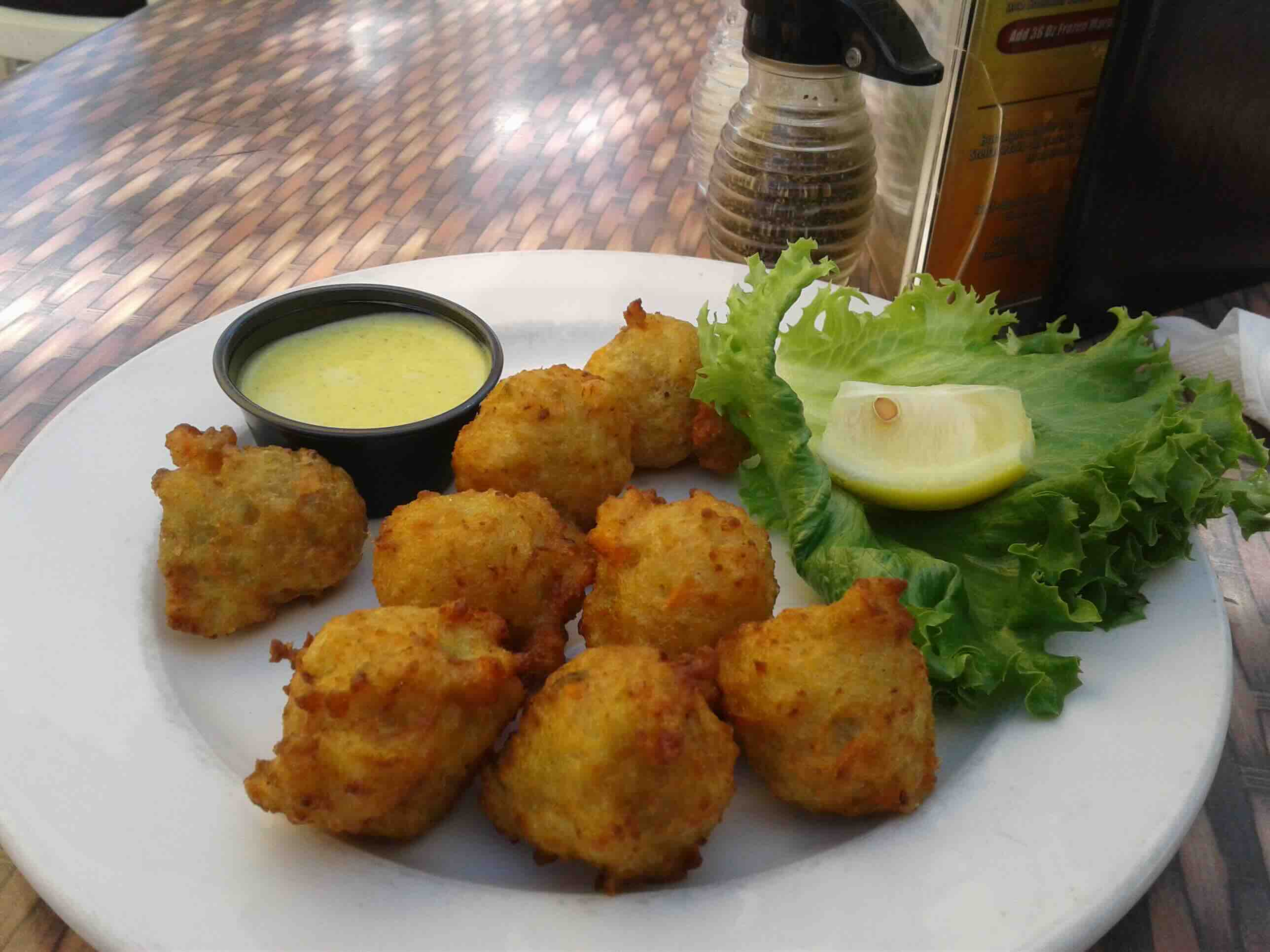 Conch fritters